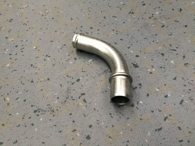 Supercharger return pipe; short