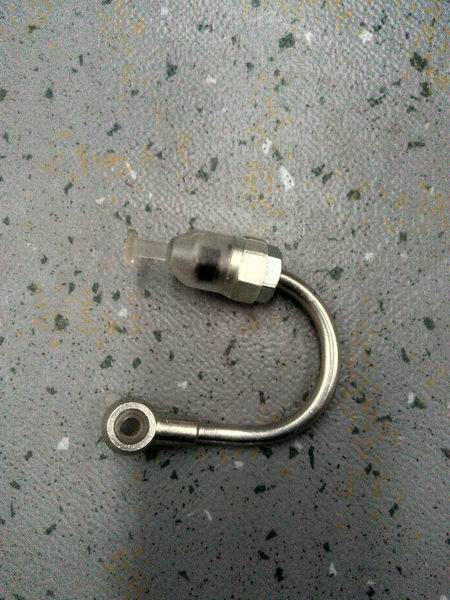 Supercharge compensator connection tube