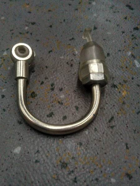 Supercharge compensator connection tube-1