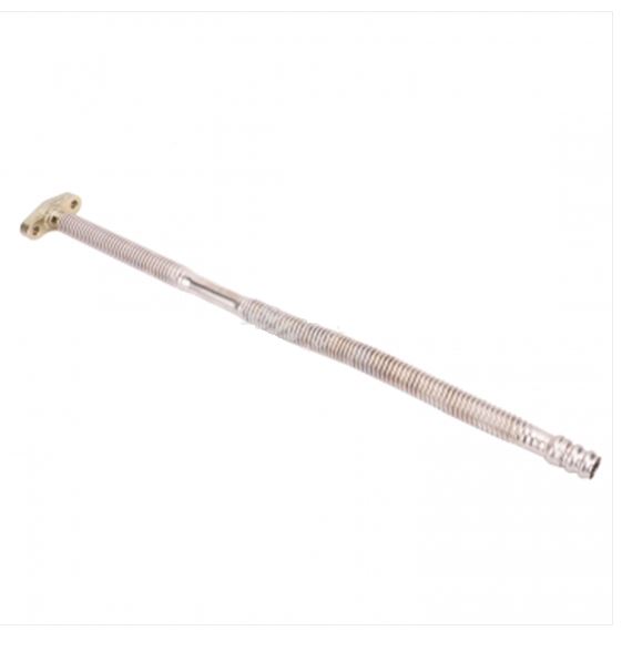 Supercharger oil return pipe