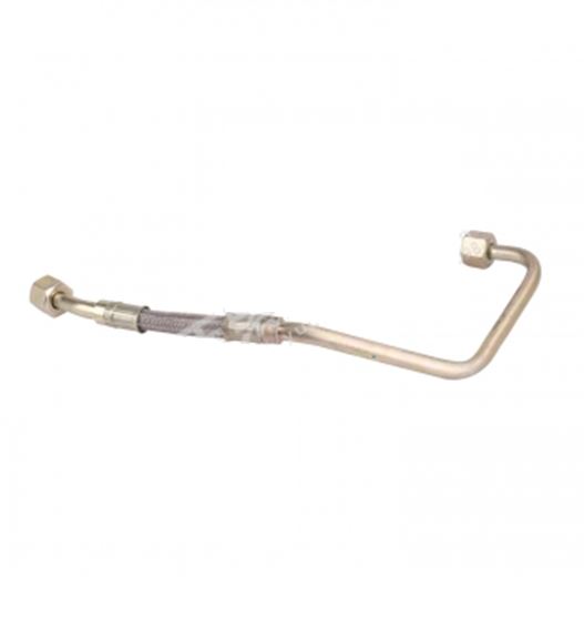 Supercharger oil inlet pipe