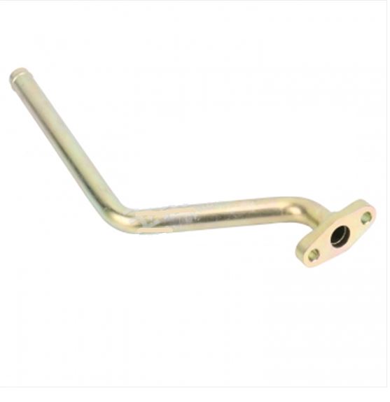 Supercharger oil return pipe