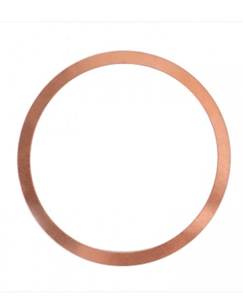 Герметичная медная прокладка; выход турбины