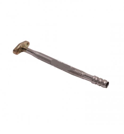 Supercharger oil return pipe