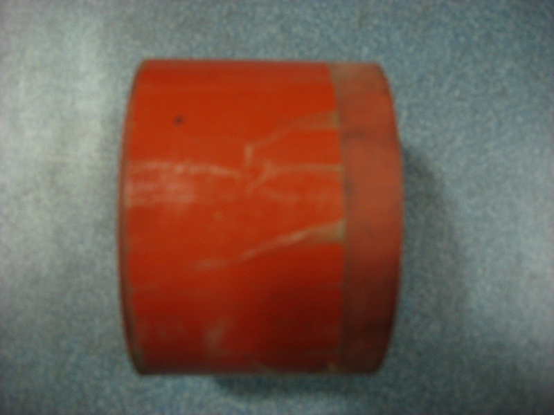 Molded straight hose, Φ102, L=80, silicon