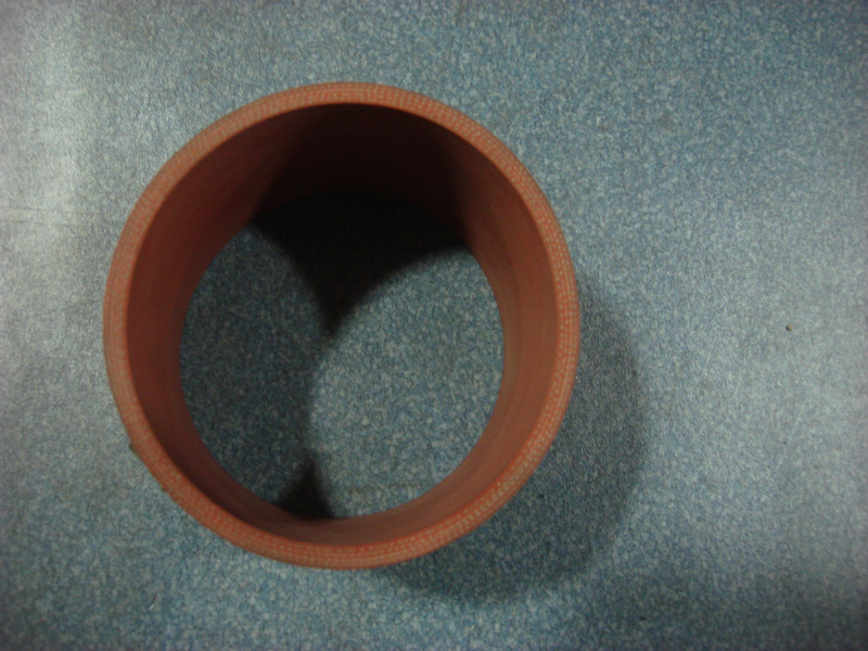 Molded straight hose, Φ102, L=80, silicon-1