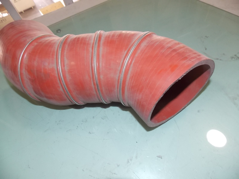 Special-shaped hose, Φ101, silicone rubber-1
