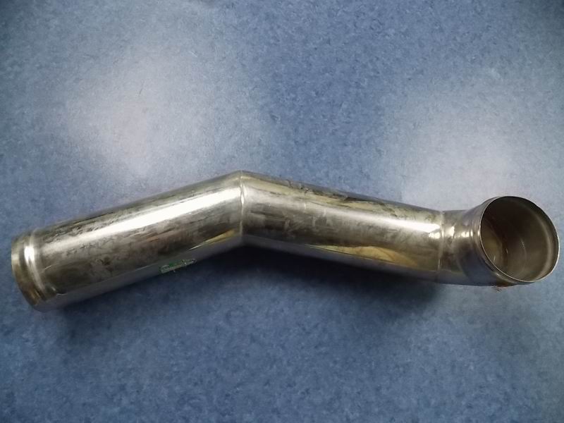 Стальная труба специальной формы, 154 °, Ф 102 , 260 / 334