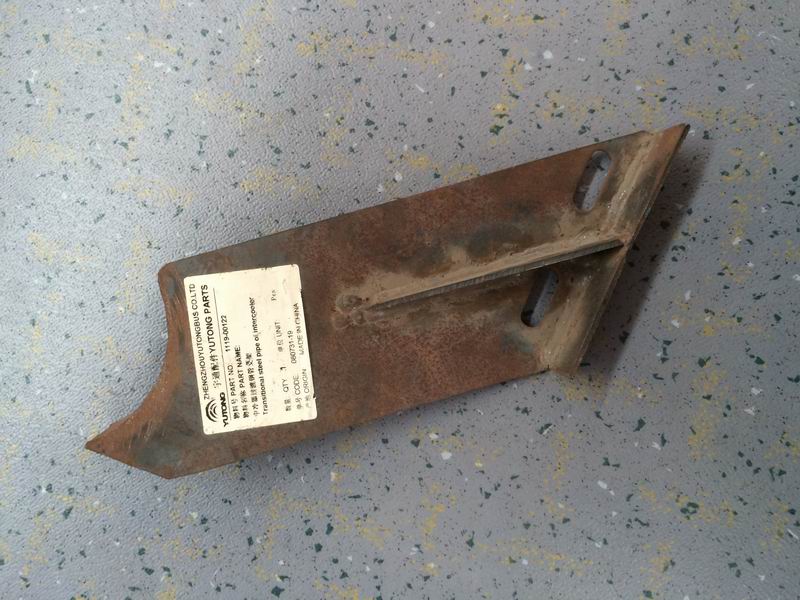 D Intercooler transition steel pipe support-1