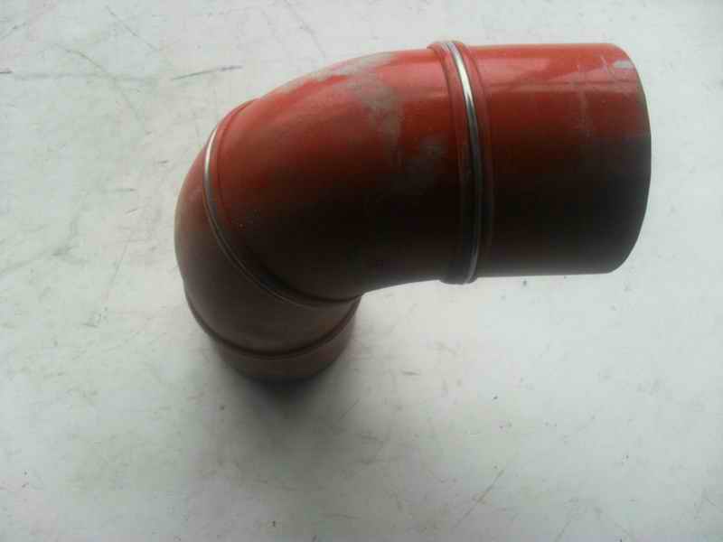 Right angle hose, Φ76, 130/160, silicon