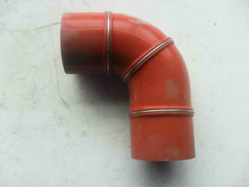 Right angle hose, Φ76, 130/160, silicon-1