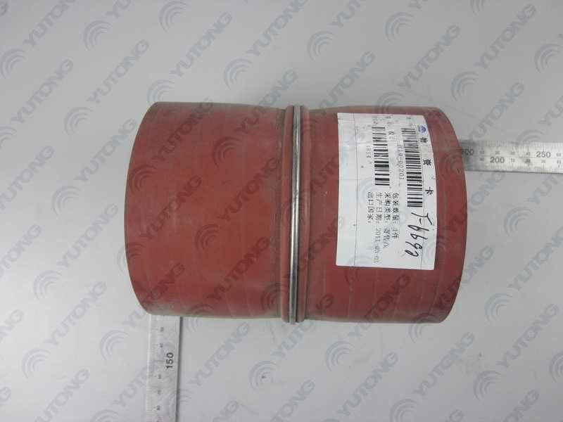 Molded straight hose, Φ102, L=140, silicon-1