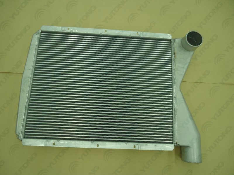 Интеркулер в сборе, верхняя и нижняя схема воздушной камеры, ZLQ2-1