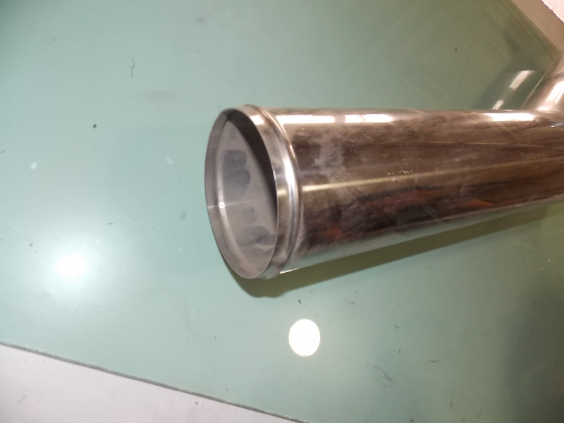 D Intercooler air intake steel pipe-1
