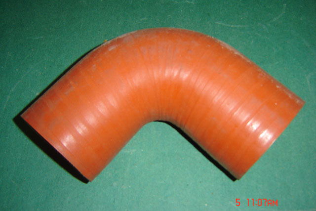 Special-shaped hose (85°, Φ80-Φ86, silicon), 150/150