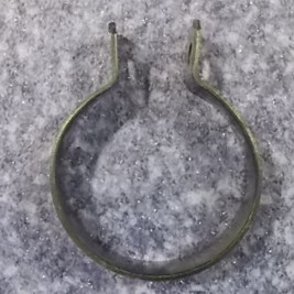 Intake and exhaust fixed pipe clamp, round, Φ85, without padding