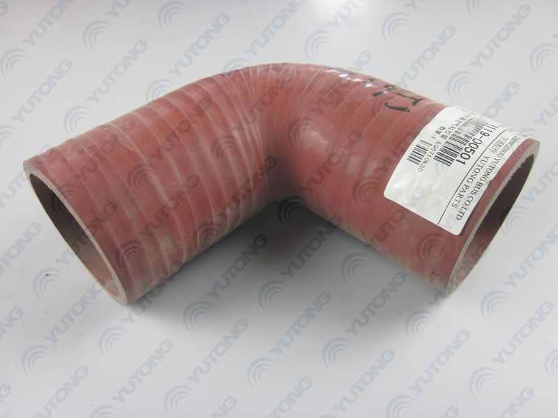 Intercooler air intake silicone tube