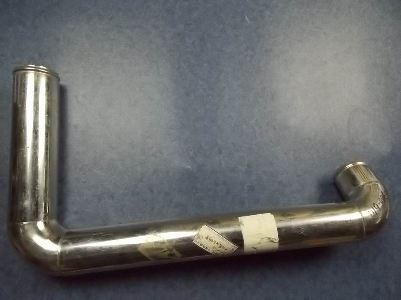 Intercooler air intake steel pipe; 6890KS1