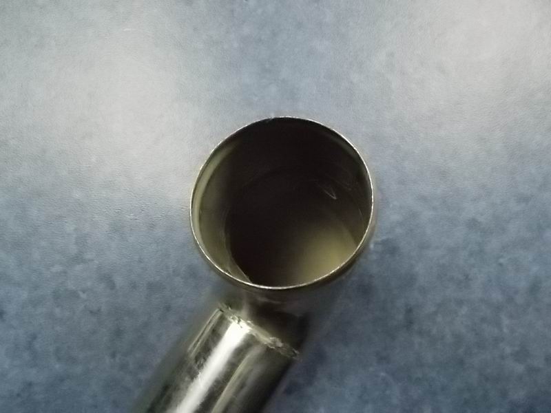 Intercooler air intake steel pipe; 6890KS1-1