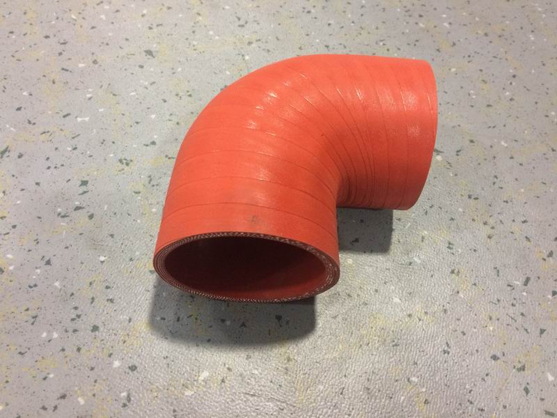 Right angle hose, Φ76, 85/95, silicon