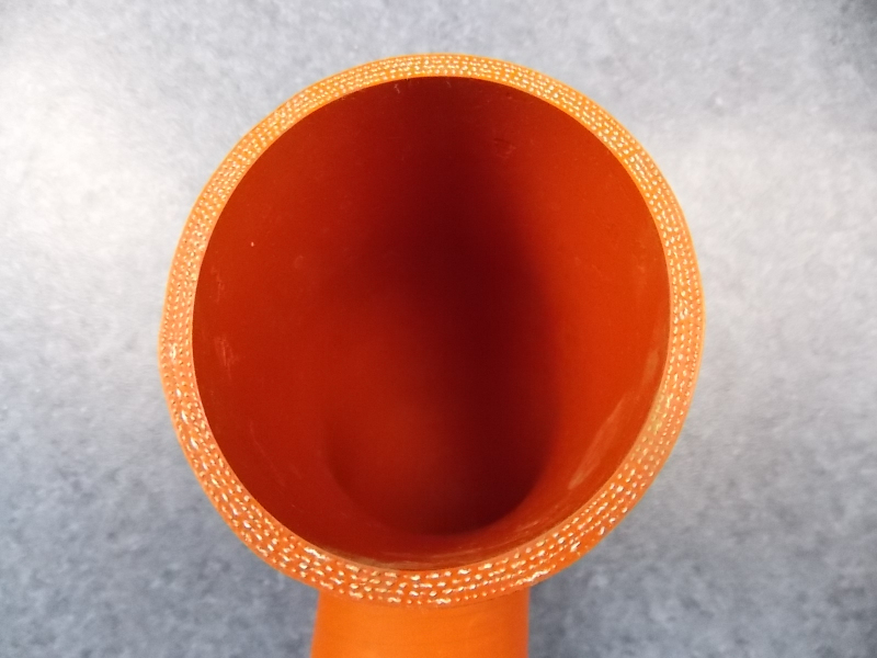 Right angle hose, Φ70-Φ89, 120/156, silicon-2