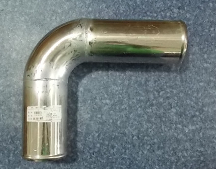 D Intercooler air intake steel pipe