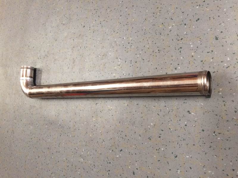 Right angle steel pipe (Φ50, 110/710)-1
