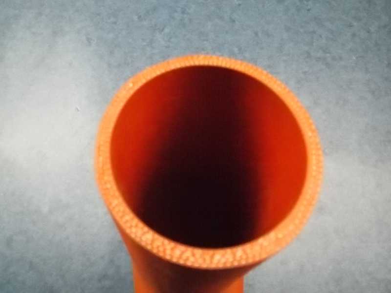 Special-shaped hose, Φ76, silicone rubber-1