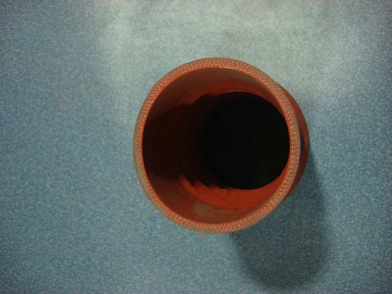 Molded straight hose, Φ80-Φ90, L=200, silicon