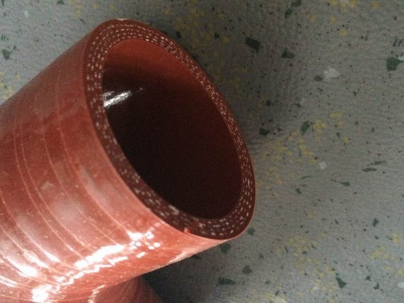 Right angle hose, Φ50, 80/80, silicon-1