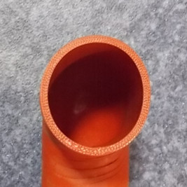 Right angle hose, Φ64, 90/125, silicon-1