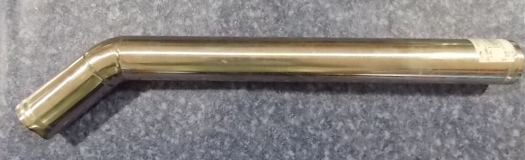 Intercooler air intake pipe