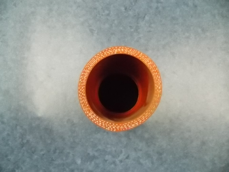 Molded straight hose, Φ50-Φ102, L=200, silicon/strip wire-1