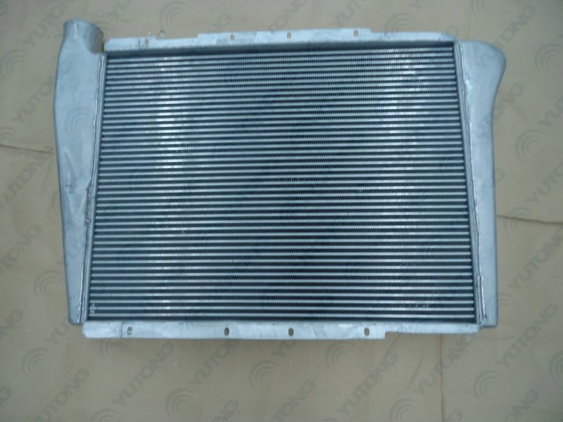 Интеркулер в сборе, верхняя и нижняя схема воздушной камеры, ZLQ2