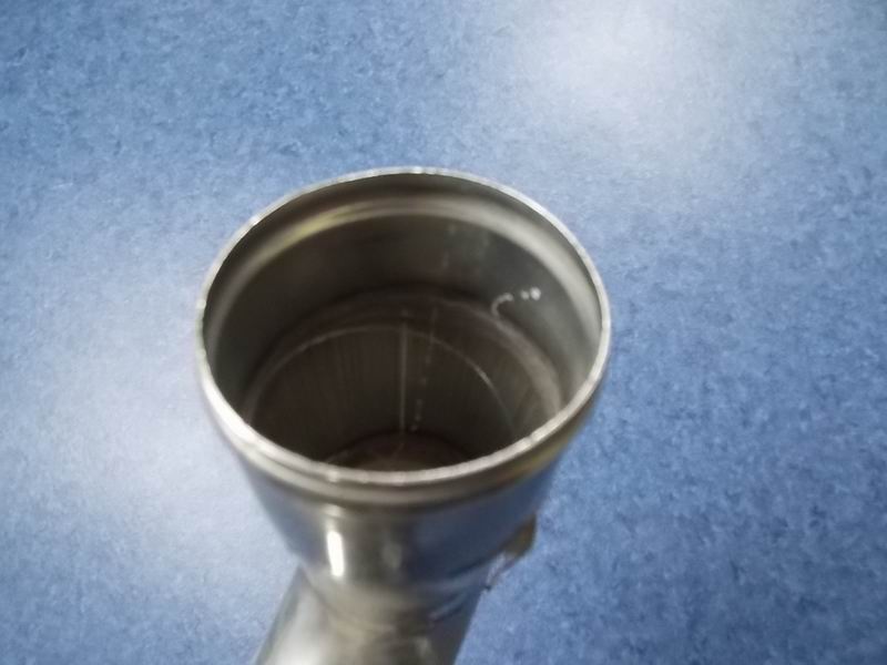 Intercooler air outlet transition steel pipe-2