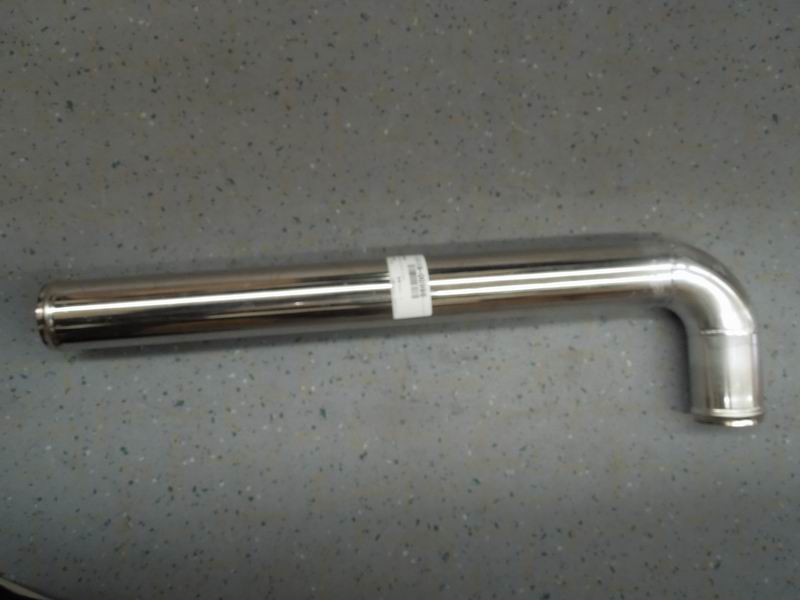 Right angle steel pipe, Φ60,590/140, without joints