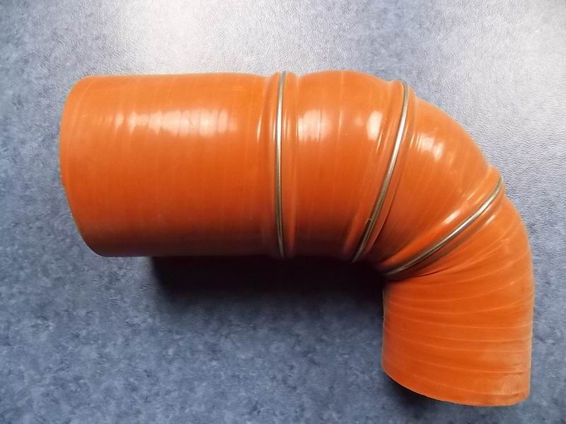 D Right angle hose (Φ63.5-Φ89,115/190, silicon)