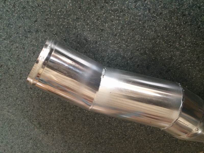 Intercooler air intake steel pipe-2