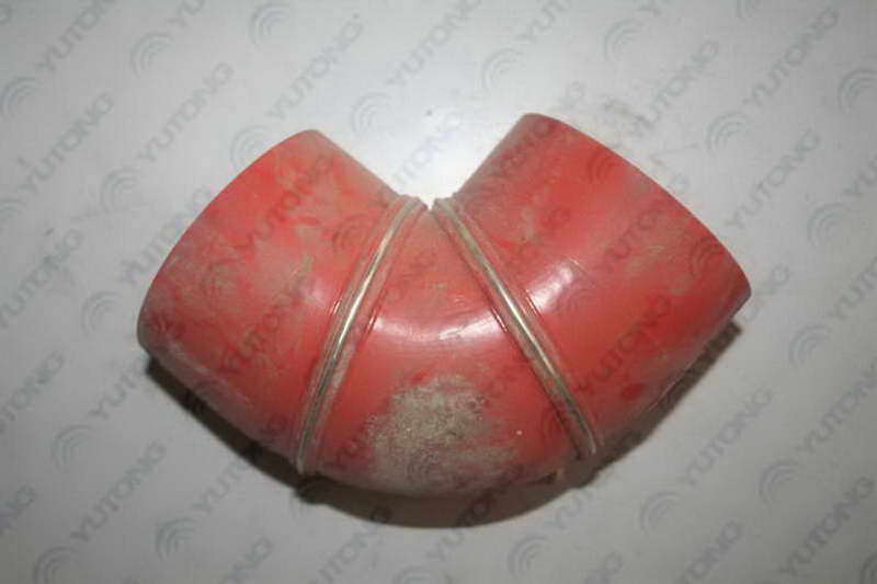 Right angle hose, Φ90, 100/100, silicon