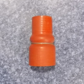 Прямой шланг, Φ 45- Ф 60 , Л= 120 , кремний/полосковый провод