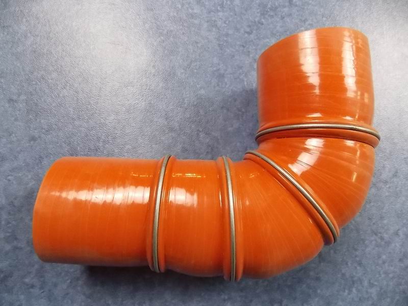 Right angle hose, Φ80-Φ89, 220/150, silicon