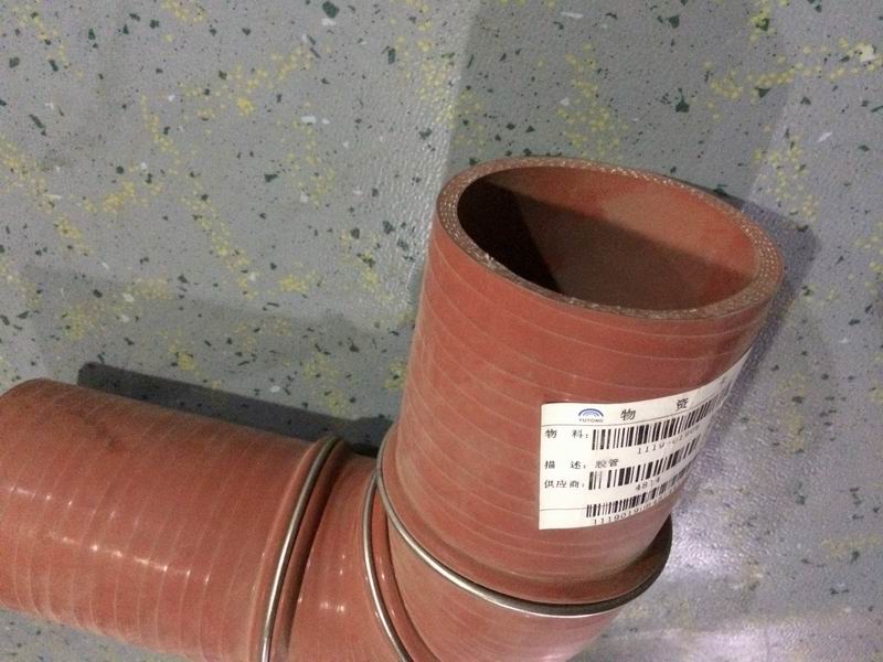 Right angle hose, Φ76, 150/225, silicon-1