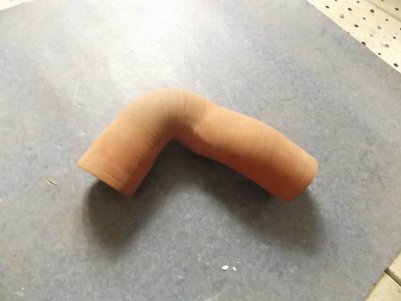 Special-shaped hose, Φ76-Φ80, silicone rubber