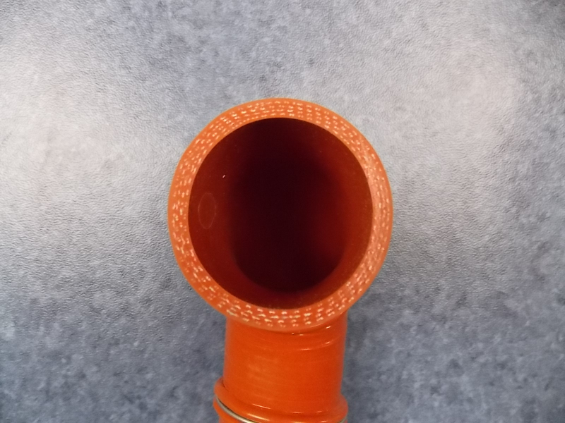 Right angle hose, Φ50, 105/180, silicon-1