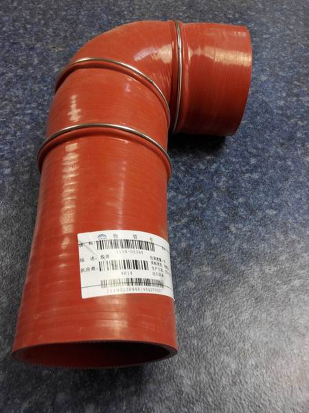 Right angle hose, Φ89-Φ100, 270/130, silicon