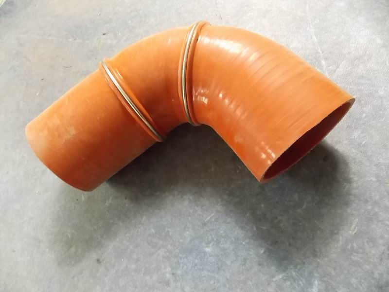 Right angle hose, Φ90, 150/200, silicon
