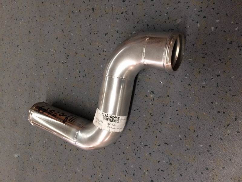 Z-образная стальная труба, Φ 60 , Л= 320 , Н= 190