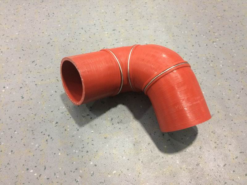 Special-shaped hose, Φ80, silicone rubber-1