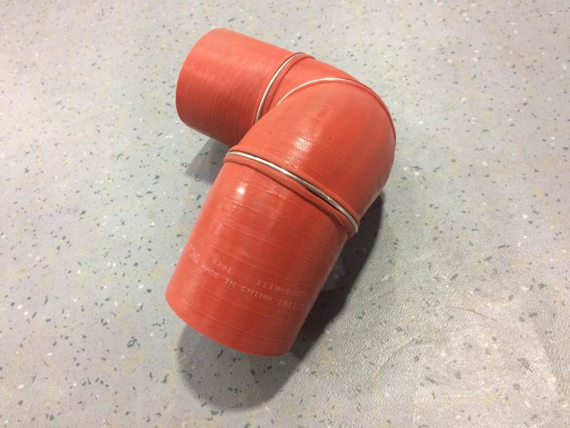 Special-shaped hose, Φ80, silicone rubber-2