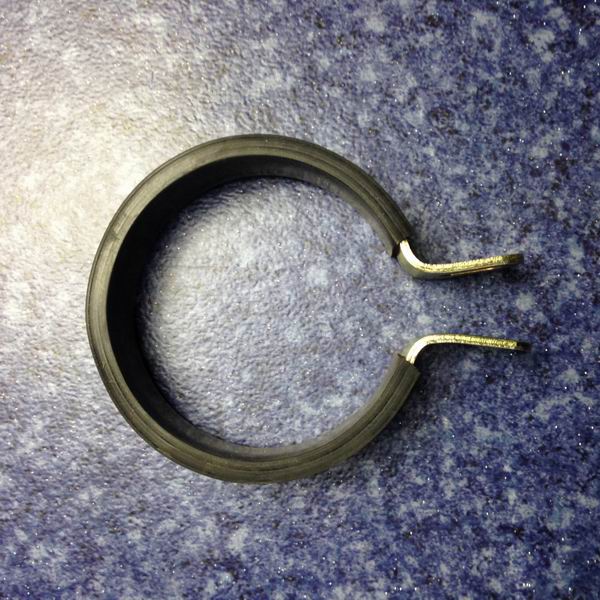 Cooling fixing pipe clamp, round, Φ94, with pad belt-2